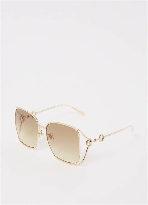 gucci zonnebril dames goud|Designer Sunglasses for Women .